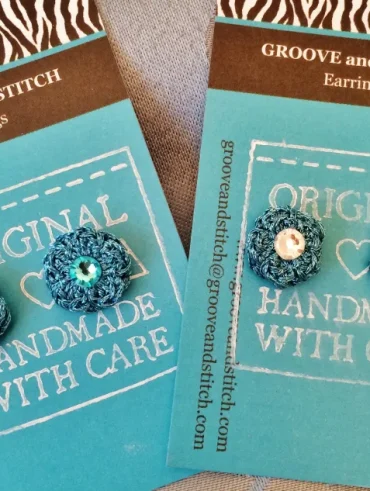 Groove And Stitch Earrings + GIVEAWAY!
