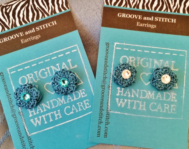 Groove And Stitch Earrings + GIVEAWAY!
